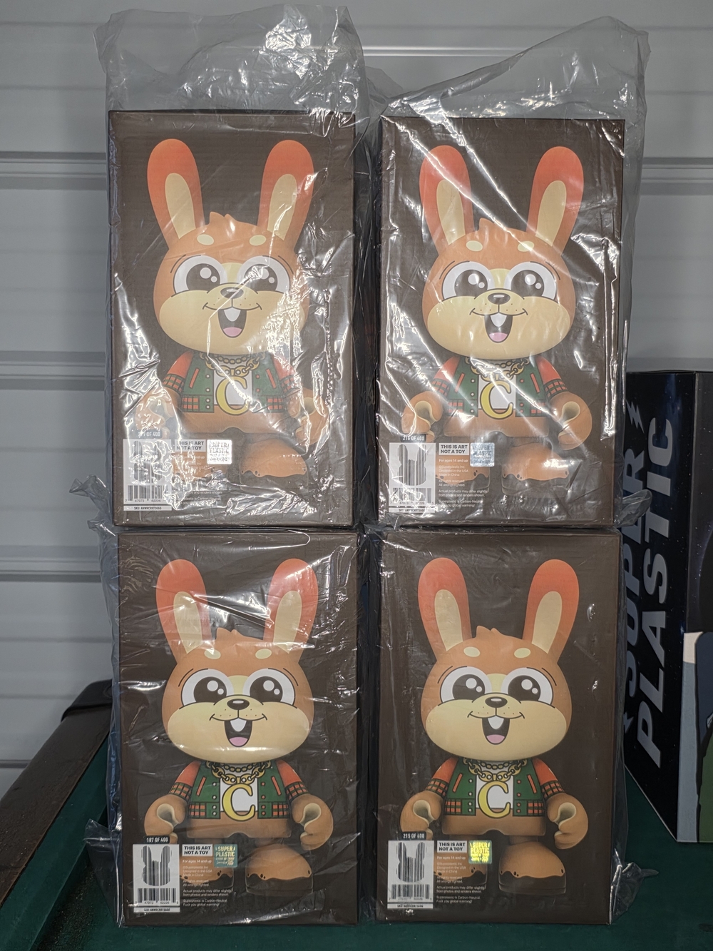 Superplastic x Anwar Carrots SuperCarrots Guggi 8" Vinyl Figure